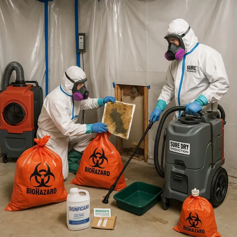 Contaminated Water Handling Protocols process in Cresson, PA