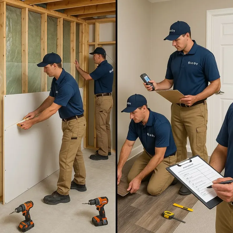Repairs and Reconstruction process in Cresson, PA
